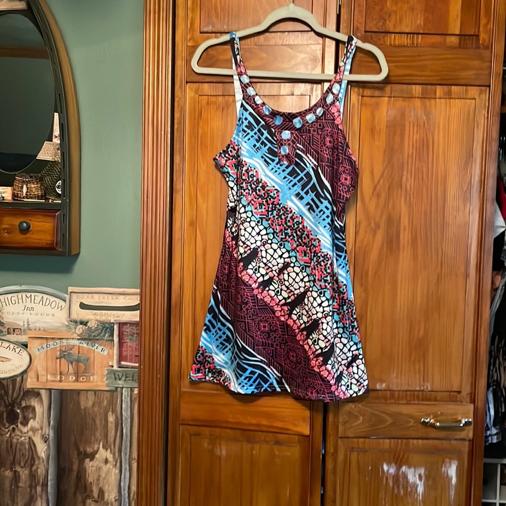 Beautiful sunset multicolored mini or tank.